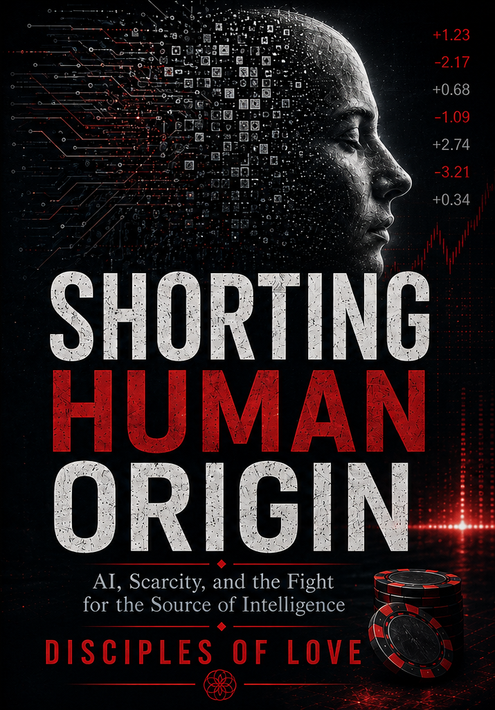 Shorting Human Origin — book cover by Disciples of Love